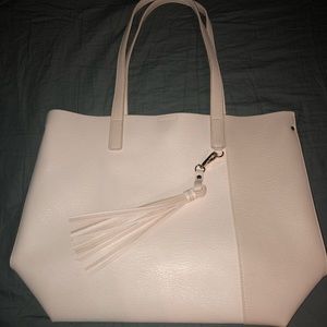 Faux Leather Tote Purse